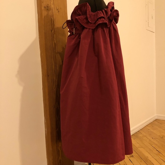 Brand new-Nackiye Midi dress in Maroon - Picture 5 of 8